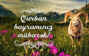 Bu gün Azərbaycanda Qurban bayramıdır