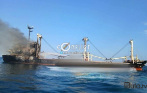 Rusiya ordusu Qara dənizdə iki gəmiyə zərbə endirdi