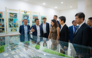 Şaanşi əyalətinin nəqliyyat və logistika sahəsi üzrə nümayəndə heyəti “Abşeron Logistika Mərkəzi”ndə