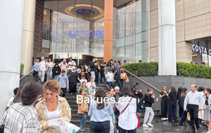 “Gənclik Mall”da həyəcan siqnalı - Foto-Yenilənib