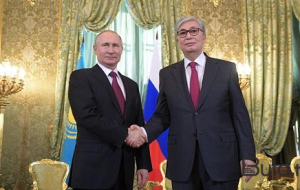 Putin və Tokayev görüşdü