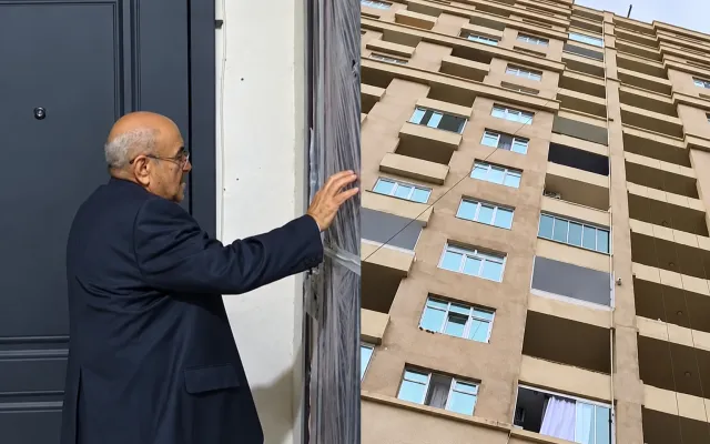 6 il əvvəl pulunu verib mənzil aldı, başına oyun açdılar - Video