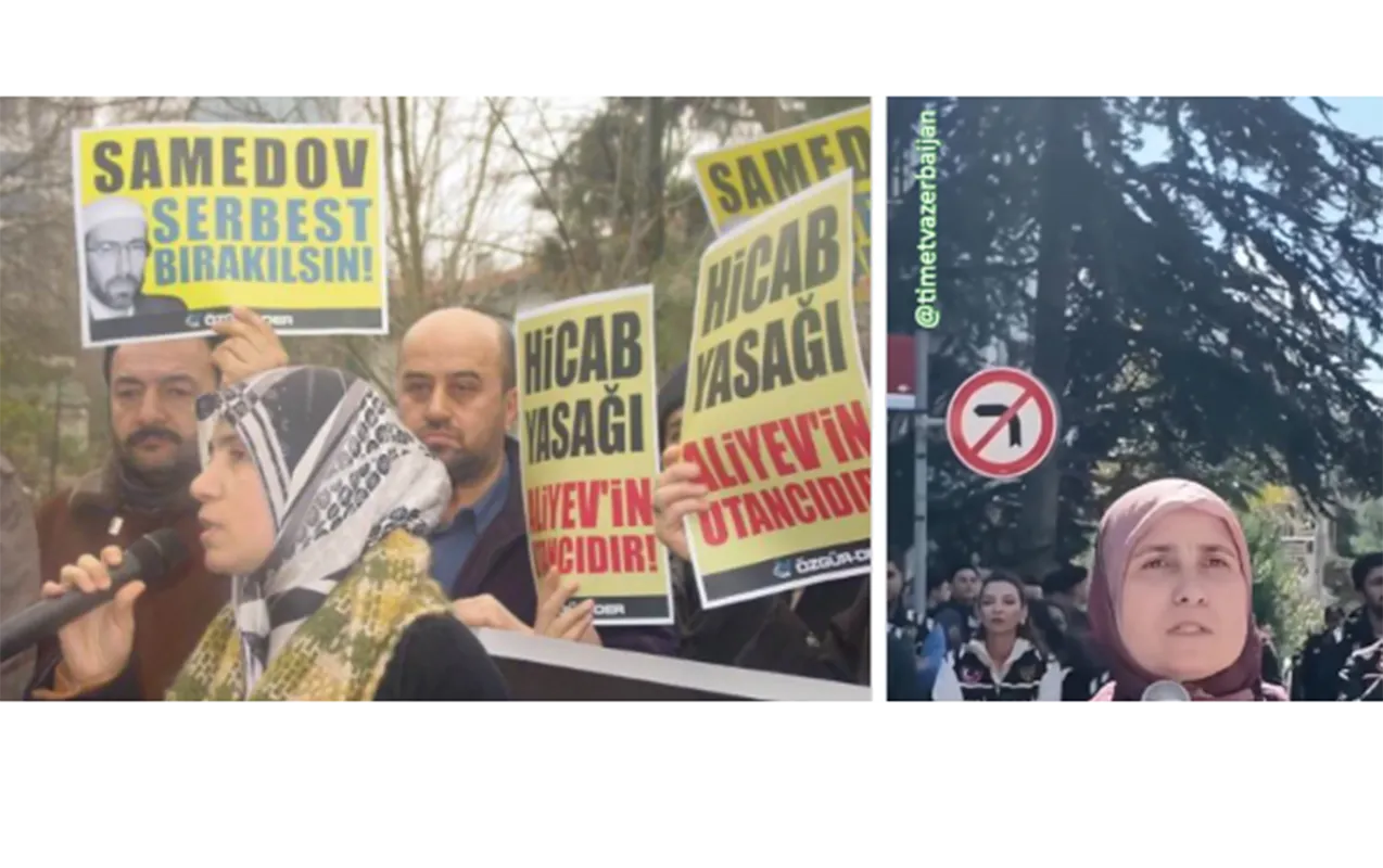 15 il sonra yenə Azərbaycan Konsulluğu qarşısında - İran izi...
