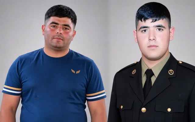 Minaya düşənlər şəhid Ruhin Qəhrəmanovun atası ilə qardaşıdır