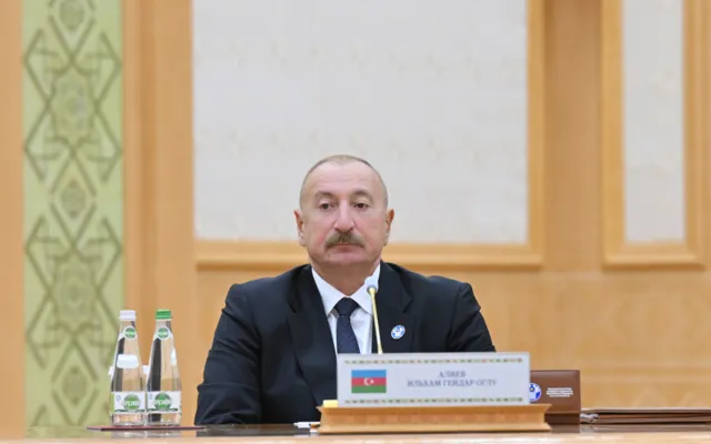 Prezident MDB Dövlət Başçıları Şurasının məhdud tərkibdə iclasında - Fotolar