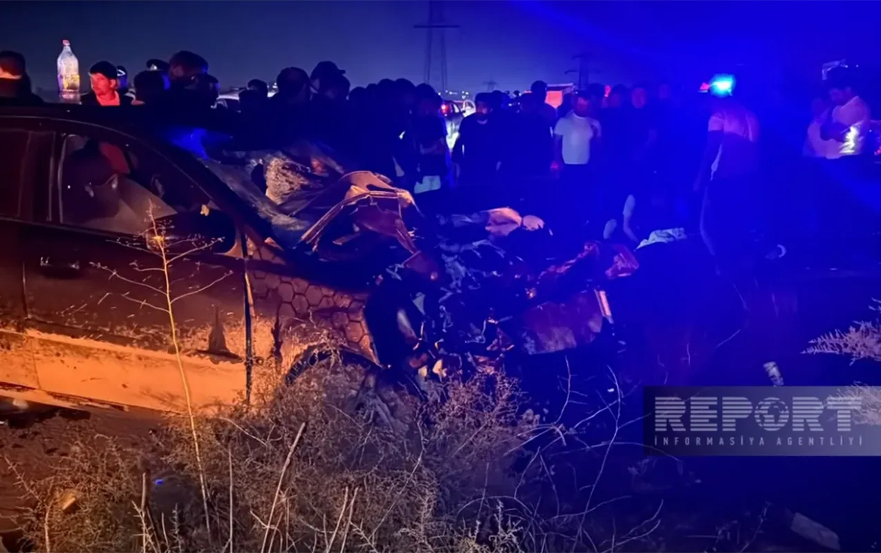 Masazırda motosikletlə avtomobil toqquşdu - Ölənlər var - Foto