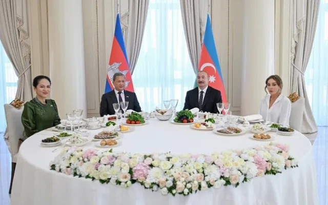 İlham Əliyevin adından Manetin şərəfinə nahar verildi
