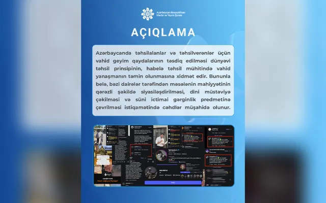 “Məsələnin mahiyyətinin qərəzli şəkildə siyasiləşdirilməsi müşahidə olunur”