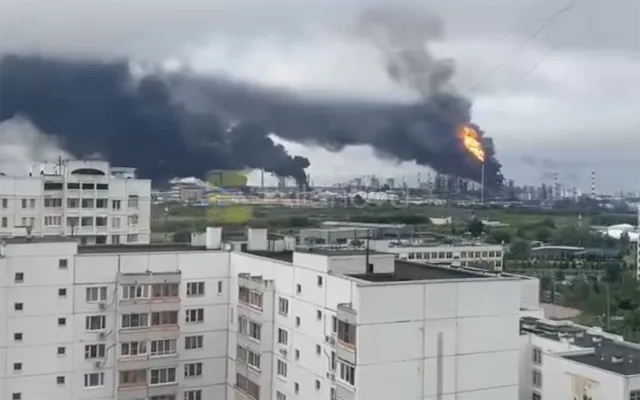 Moskvaya bu ilin ən böyük dron hücumlarından biri olub