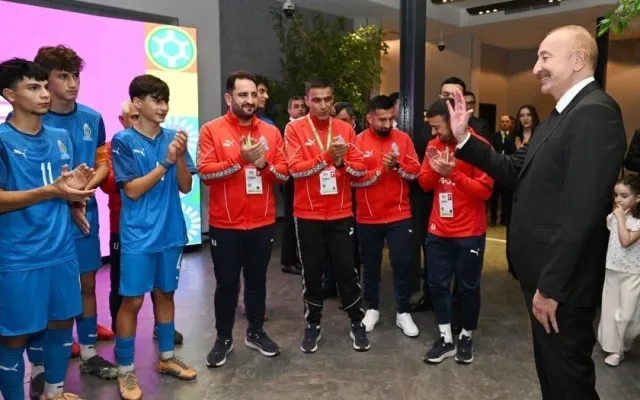 Prezidentdən dünya çempionatı ilə bağlı paylaşım - Video
