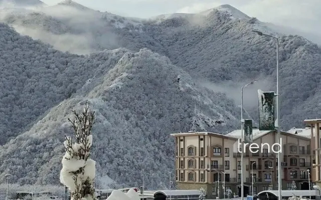 Azərbaycana qar yağdı