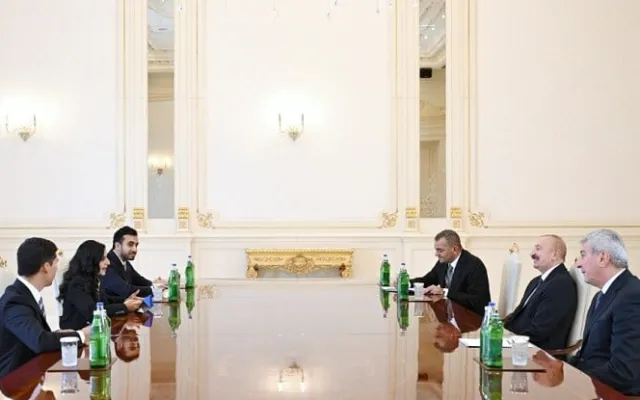 İlham Əliyev Nuveysi qəbul etdi