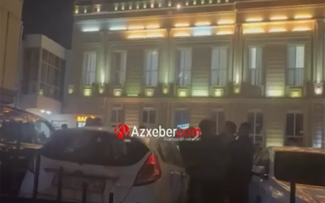 Bakıda daha bir kütləvi dava - Anbaan kadrlar+Video