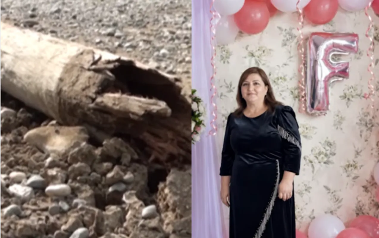35 yaşlı qadının faciəvi ölümü - Üstünə elektrik dirəyi aşıb+Video