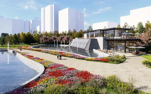 Bakıda yeni park salınır - Fotolar