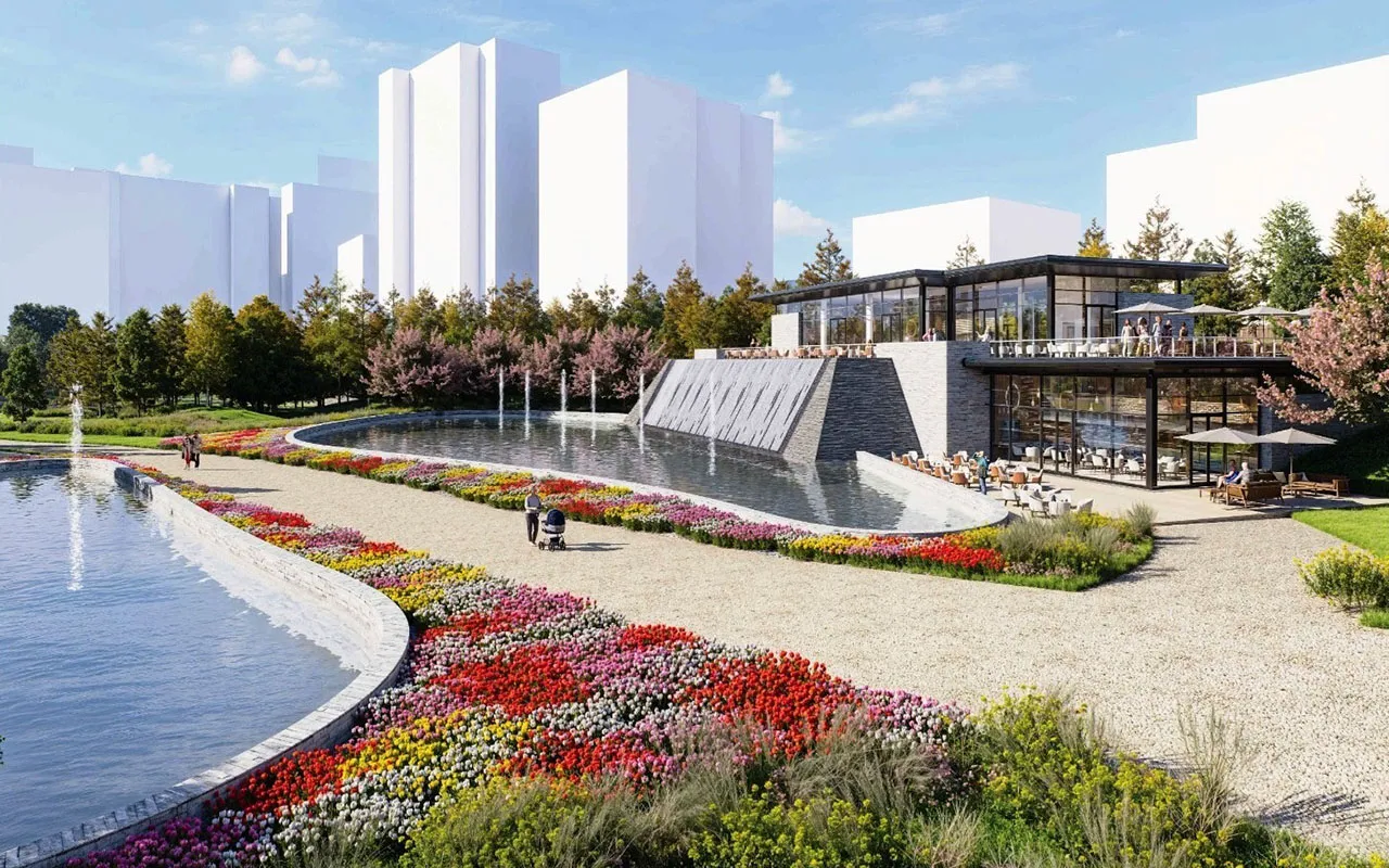Bakıda yeni park salınır - Fotolar
