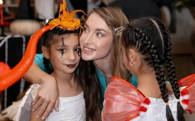 Alyona Əliyeva "Halloven" şənliyində - Foto