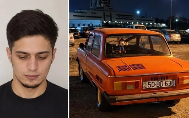 "Zaporojets"lə avtoşluq etdi, həbs olundu - Foto