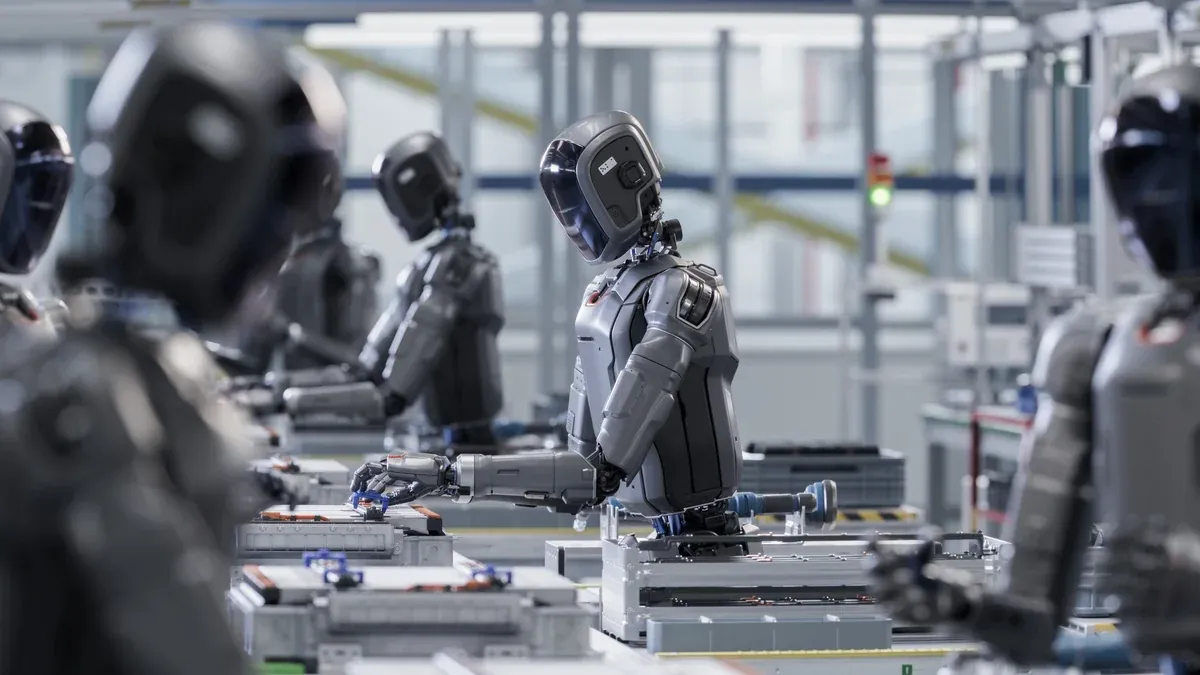 Çində nəhəng zavod işə salındı: Robotlar nə istehsal edəcəklər? - VİDEO