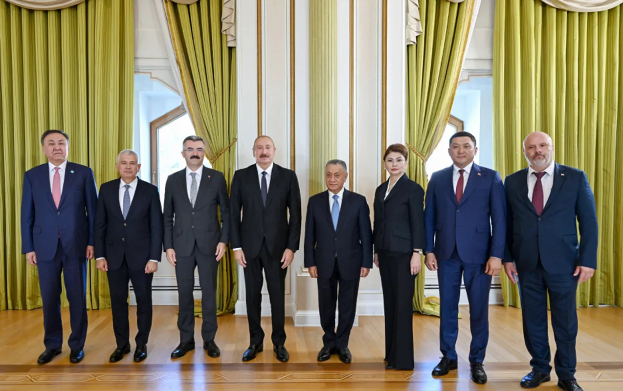 Prezident bu ölkələrin təhlükəsizlik üzrə rəhbər şəxslərini qəbul etdi - Fotolar
