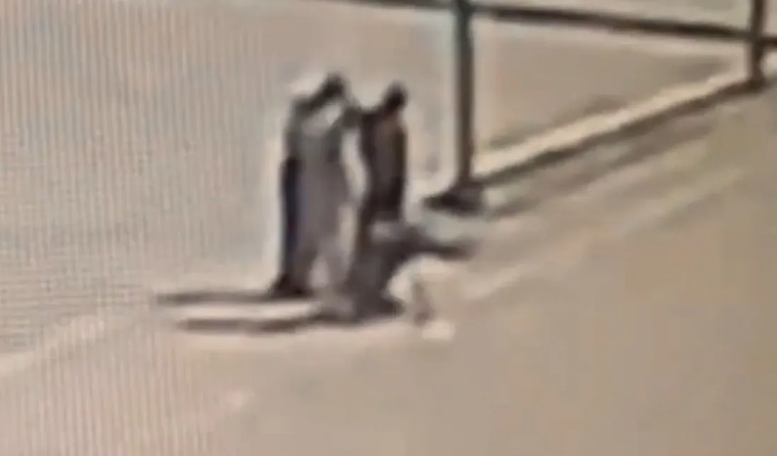 Bakıda düz xətti qırıq-qırıq xəttə çevirənlər kameraya düşdü - Video