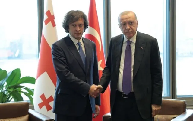Kobaxidze ilə Ərdoğan Nyu Yorkda görüşdü