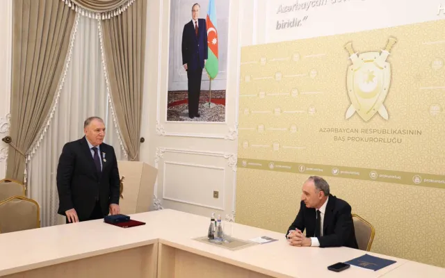 “İsgəndər Cavadov uzun illər prokurorluqda səmərəli fəaliyyət göstərib” - Fotolar