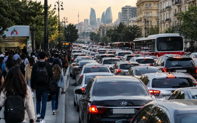 Tələbələr Bakının tıxacına səbəb olurlar? - Deputatlardan TƏKLİFLƏR - FOTO
