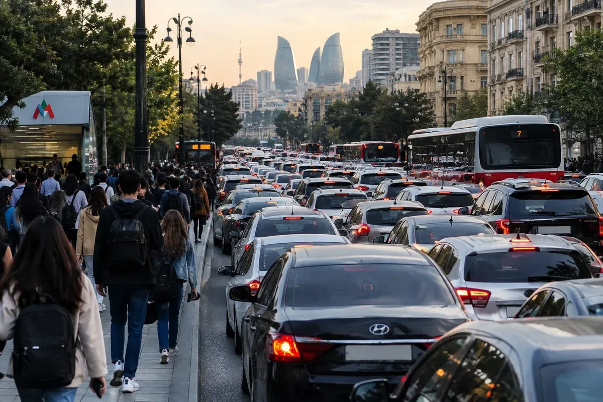 Tələbələr Bakının tıxacına səbəb olurlar? - Deputatlardan TƏKLİFLƏR - FOTO