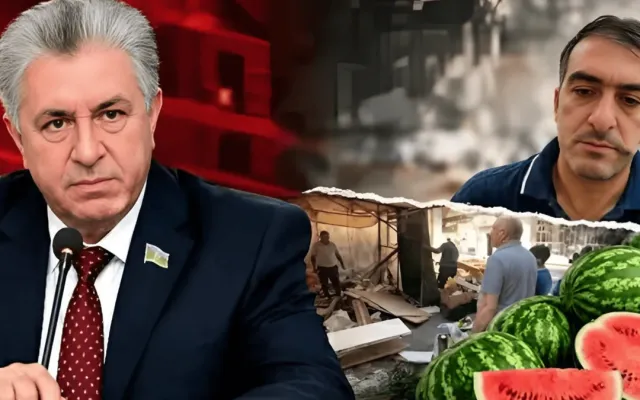 Deputat qarpızsatanla bağlı insidentdən danışdı: "Bıçağı çənəmin altında saxladı"